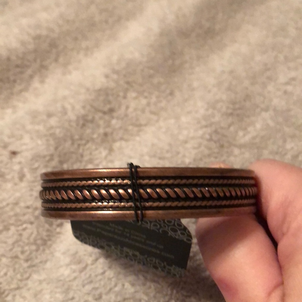 Brass Engraved Bracelet